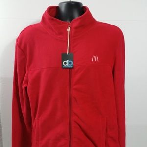 1 New Med Red Men Jacket from Mcdonald